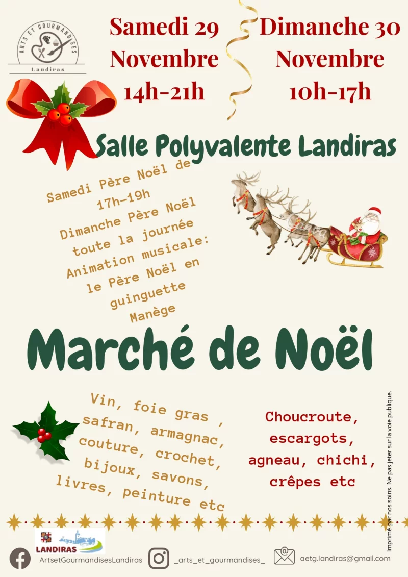 Marché de Noel de Landiras