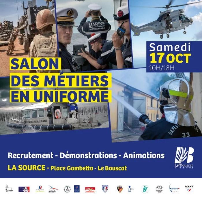 Salon des métiers en uniforme