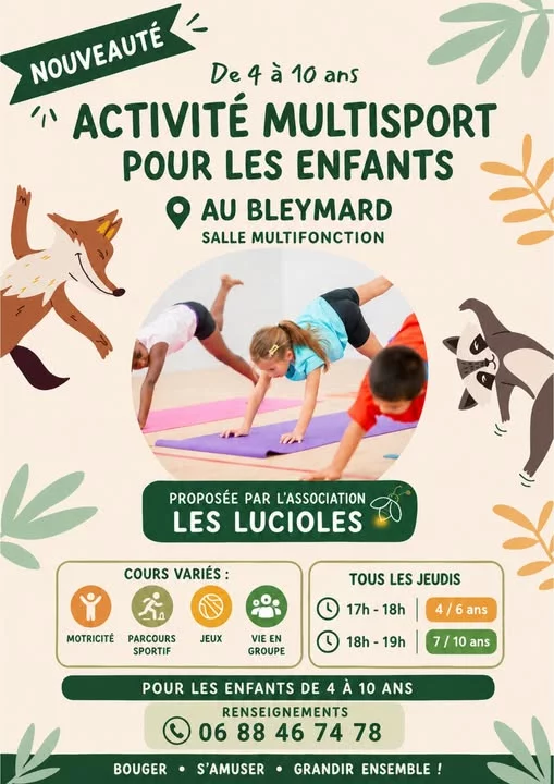 MULTISPORT POUR LES ENFANTS