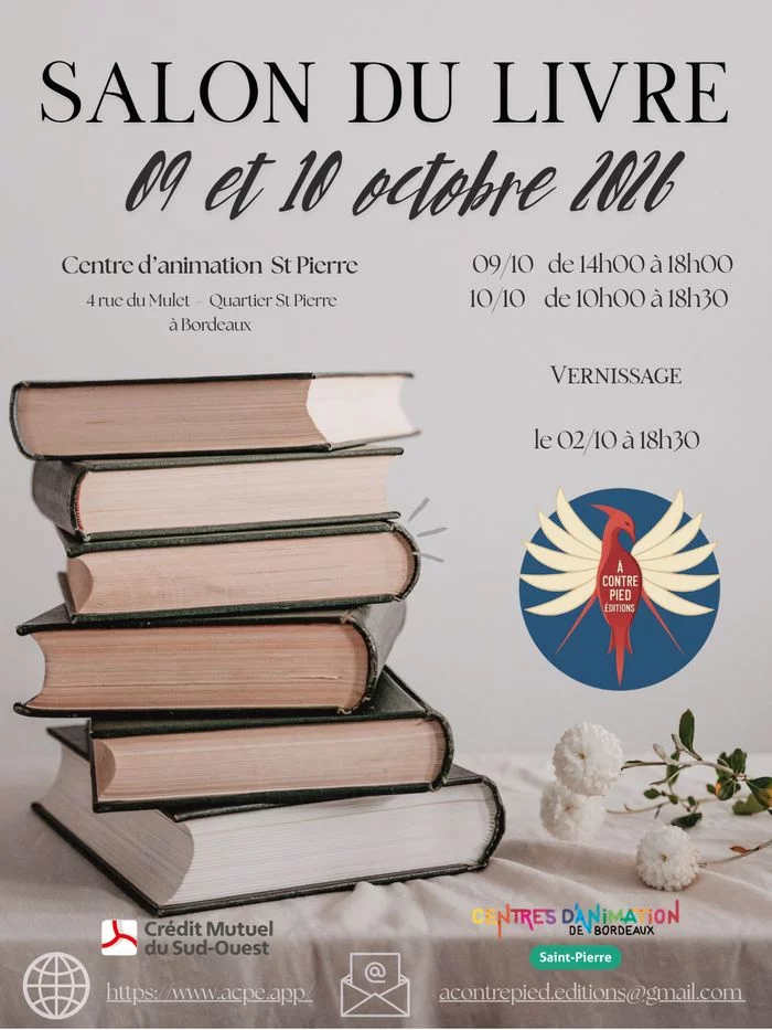 Salon du livre 09 et 10 octobre 2026