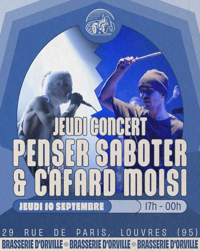 Jeudi Concert [Penser Saboter & Cafard Moisi]