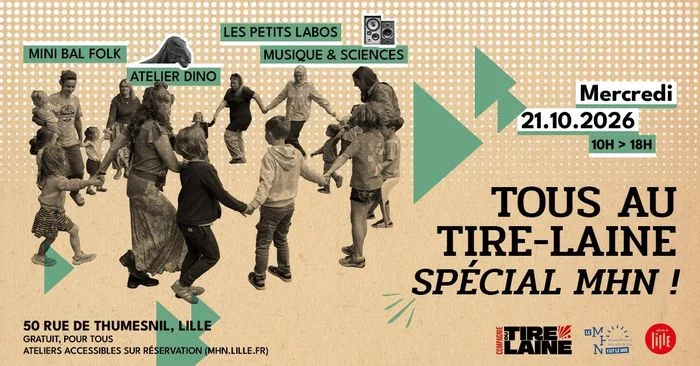 Tous au Tire-laine, spécial Musée d'Histoire Naturelle !