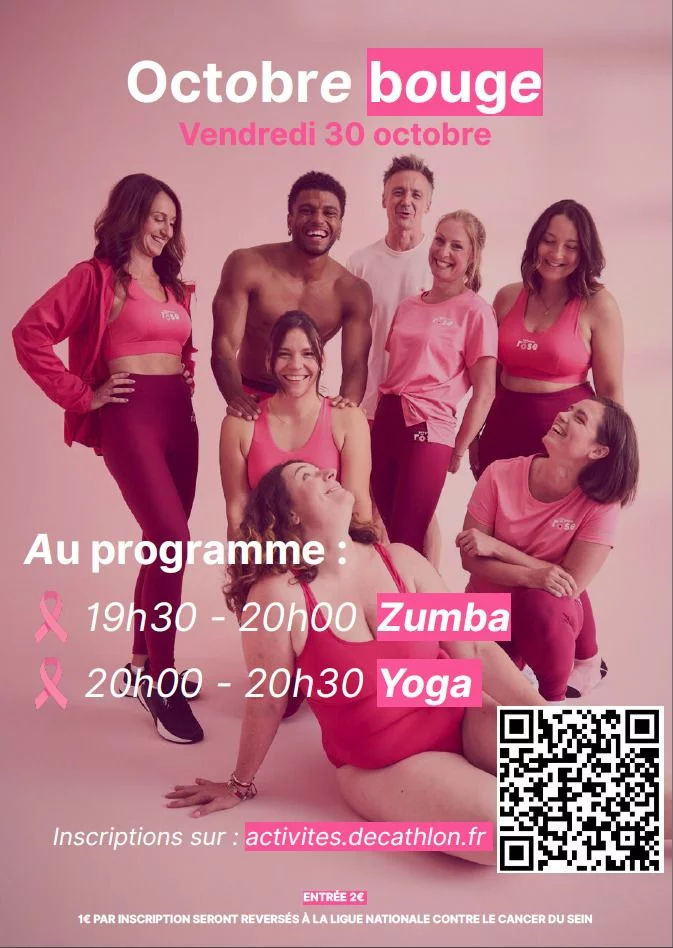 Octobre Bouge à Decathlon