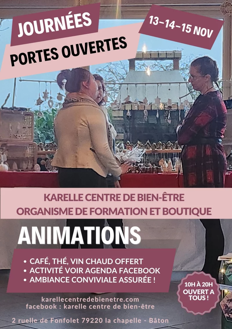 Portes Ouvertes - Karelle Centre de Bien-Être