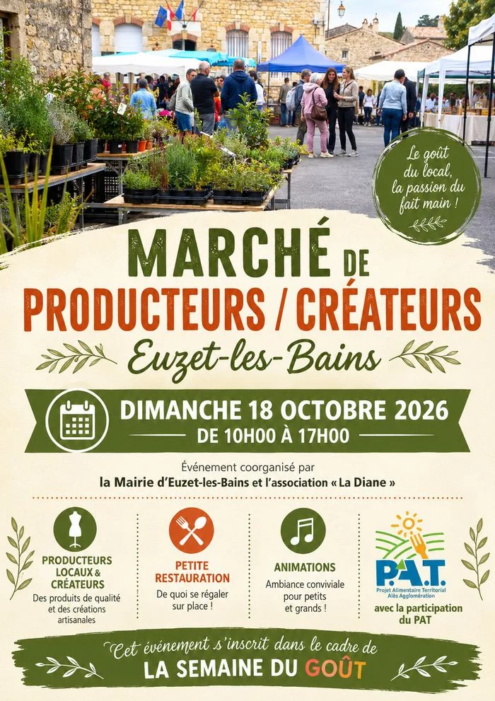 Marché de producteurs & créateurs