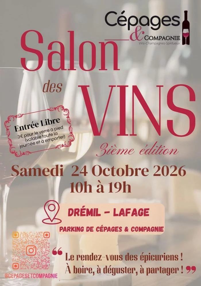 Salon des vins - Samedi 24 octobre