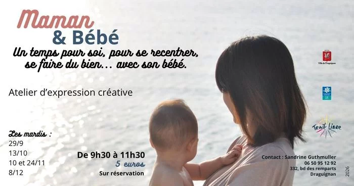 Trait libre - Atelier maman bébé