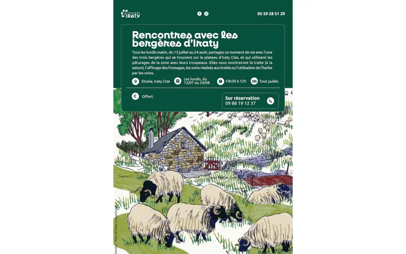 Rencontres avec les bergères d'Iraty