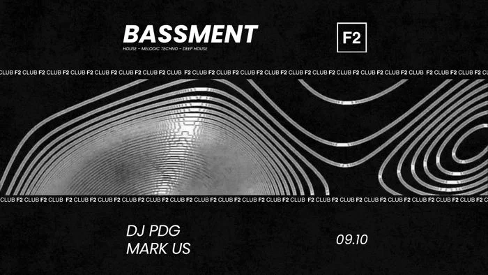 F2 CLUB • BASSMENT • DJ PDG - MARK US