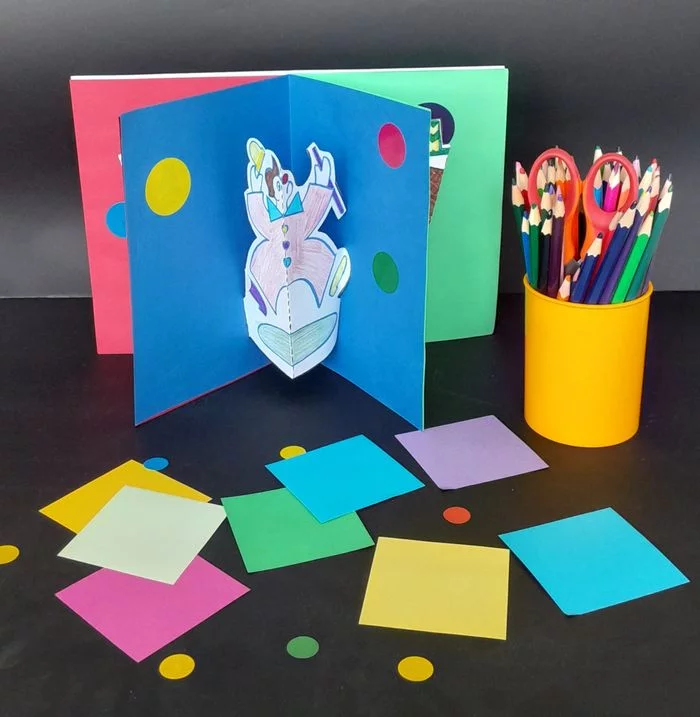 Atelier carte animée pour les petits