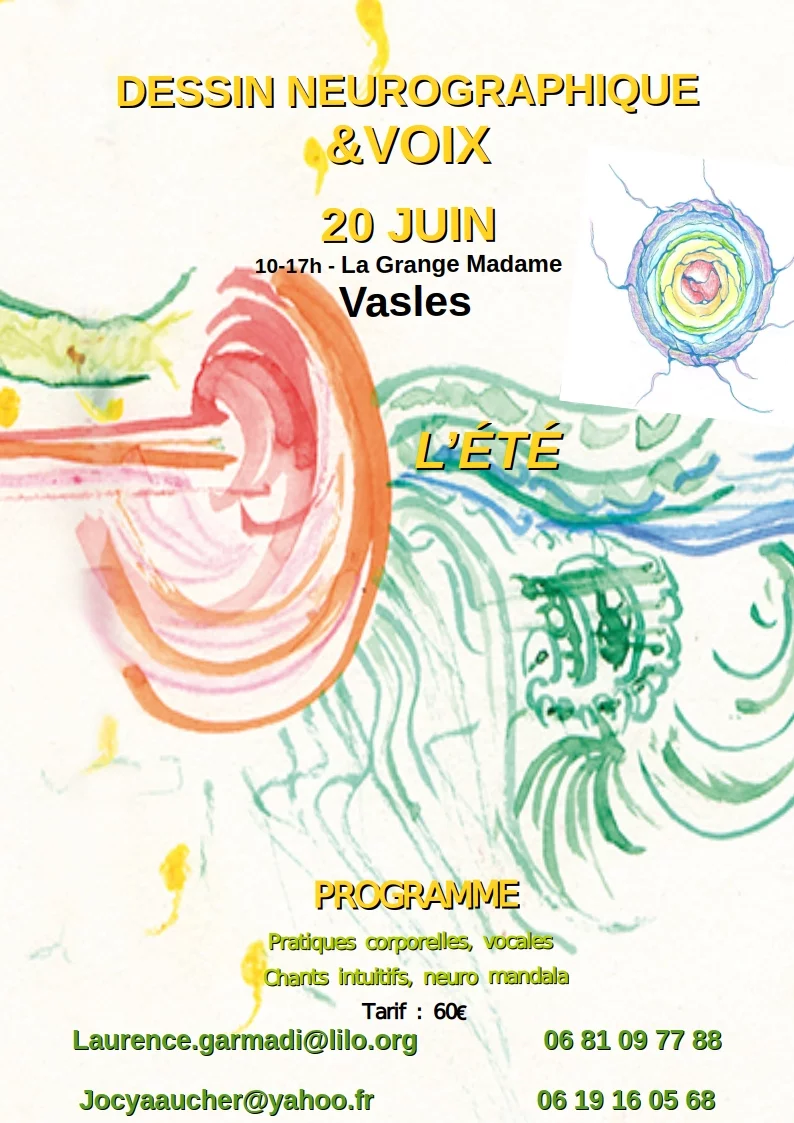 Dessin neurographique & Voix