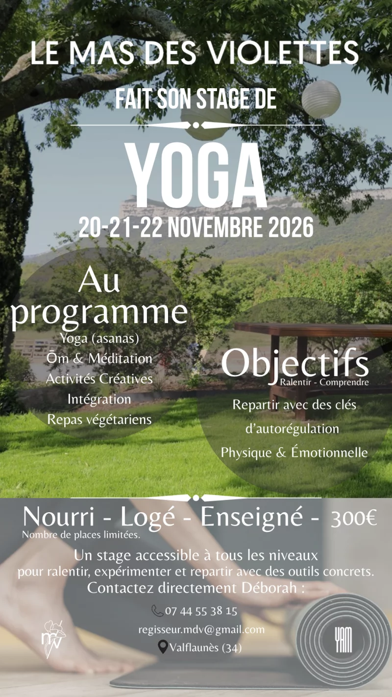 Stage de yoga