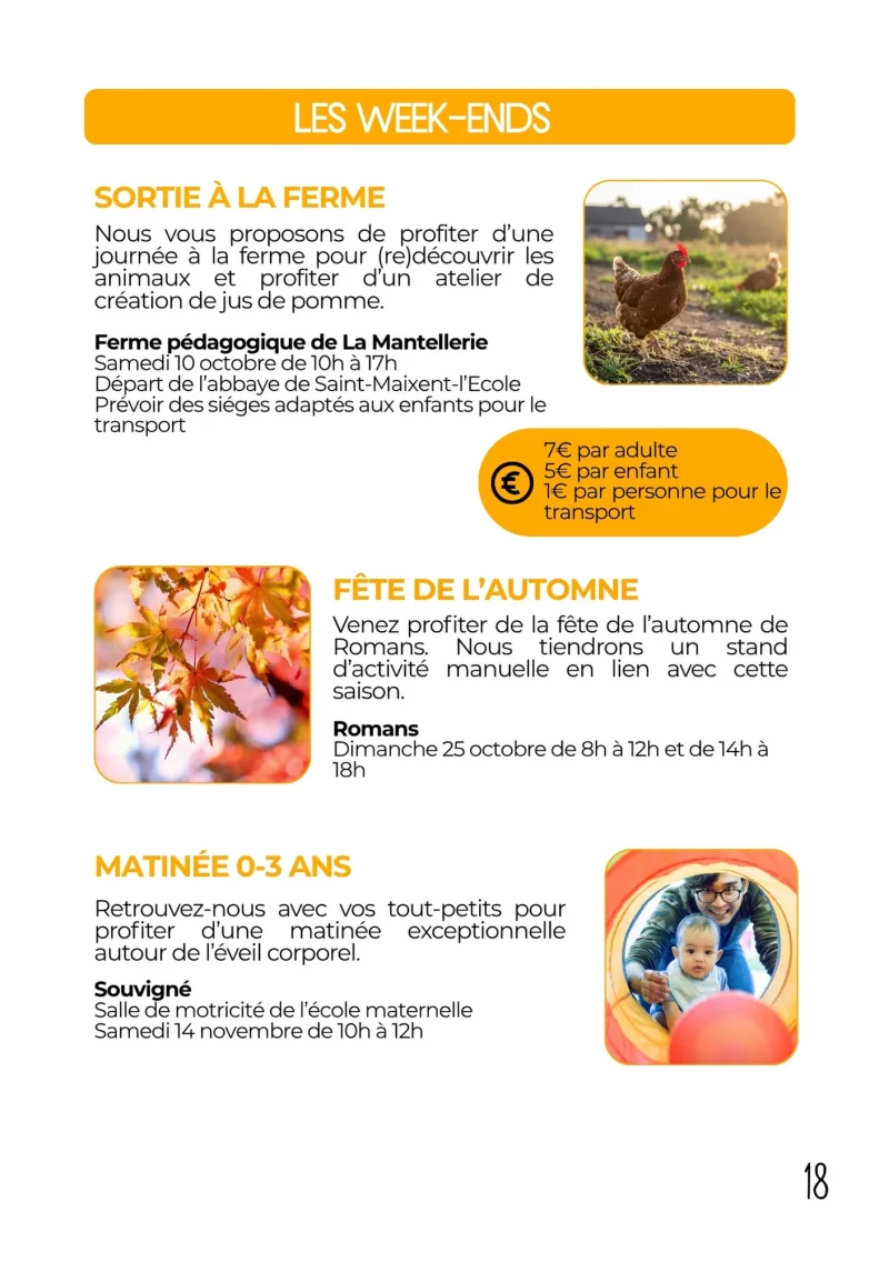 Fête de l'automne avec La Croisée des Villages