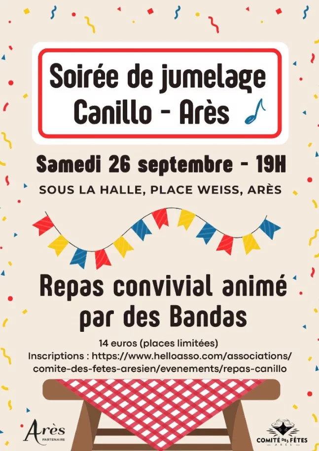 Soirée de jumelage Canillo - Arès