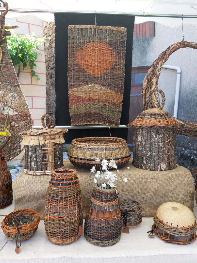 Stage de vannerie en entrelac et corbeille celtique à Lacapelle-Marival