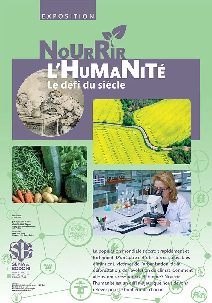 Fête de la science : exposition « Nourrir l'humanité, le défi du siècle »