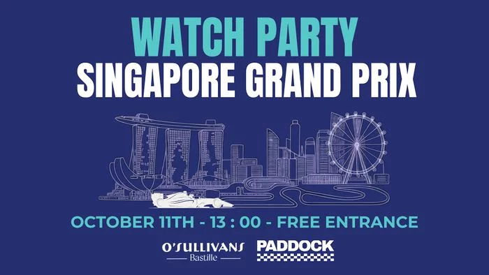 PADDOCK : SINGAPOUR WATCH PARTY