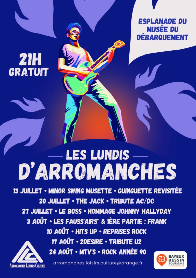 5ème Lundi d'Arromanches - Hits Up Reprises Rock
