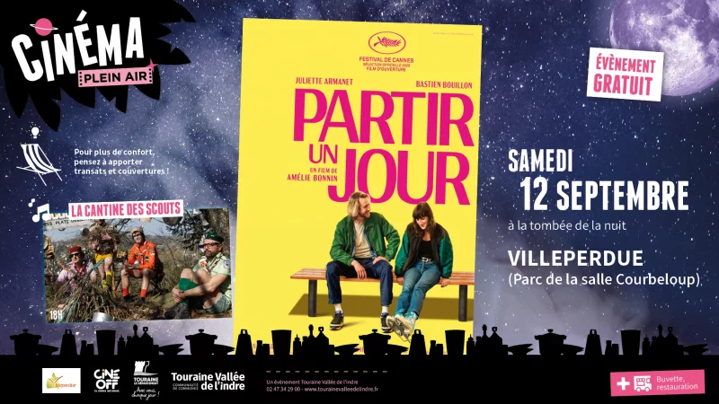 Cinéma en plein air - Partir un jour