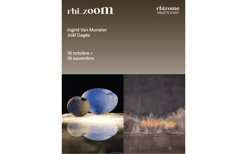Rhi-ZOOM #2 : exposition Ingrid Van Munster et Joël Dagès