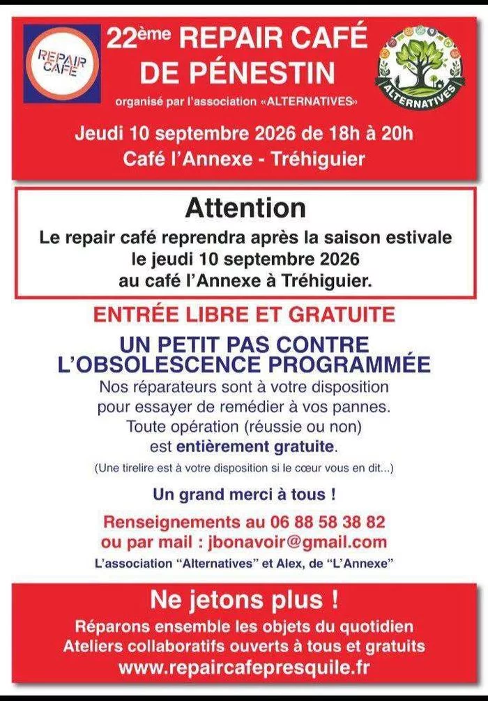 Repair café de Pénestin
