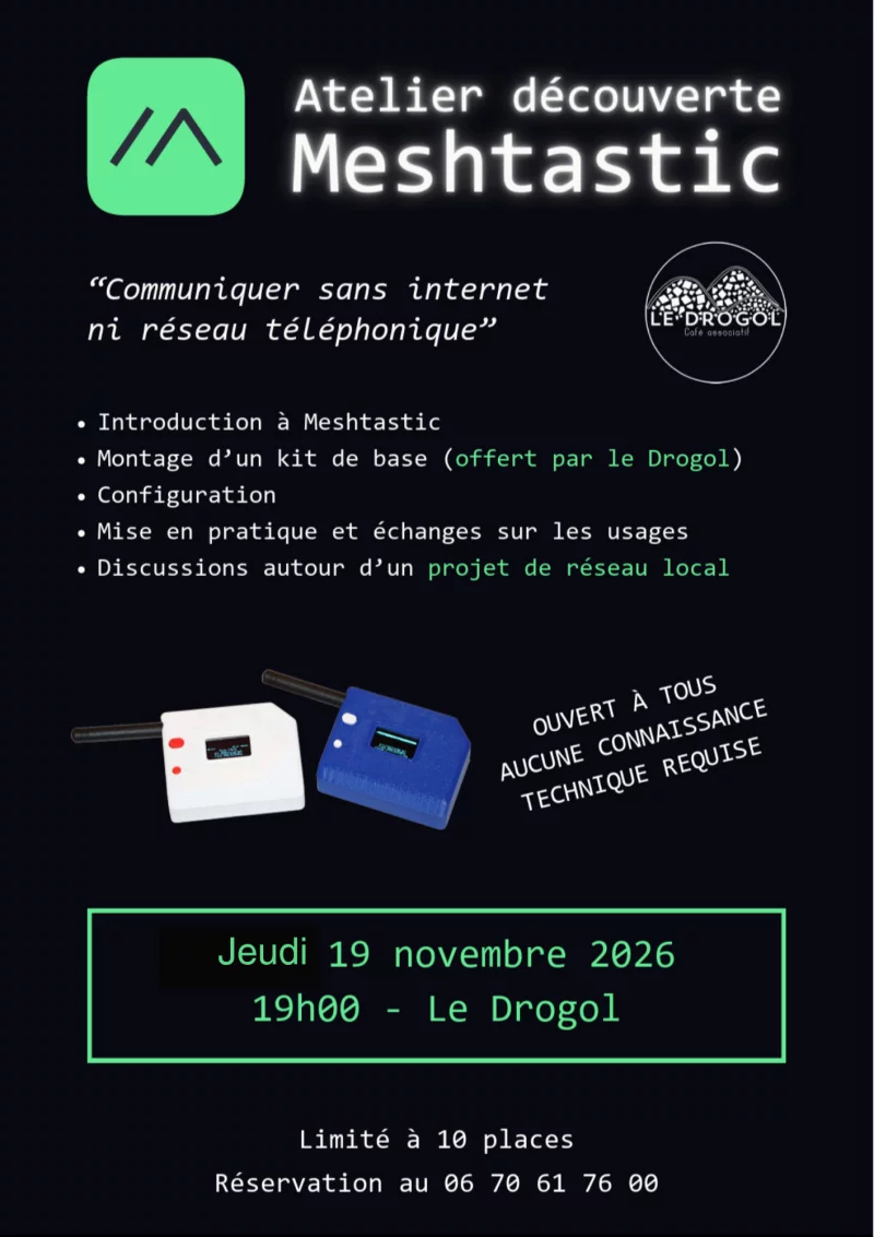 ATELIER DÉCOUVERTE MESHTASTIC