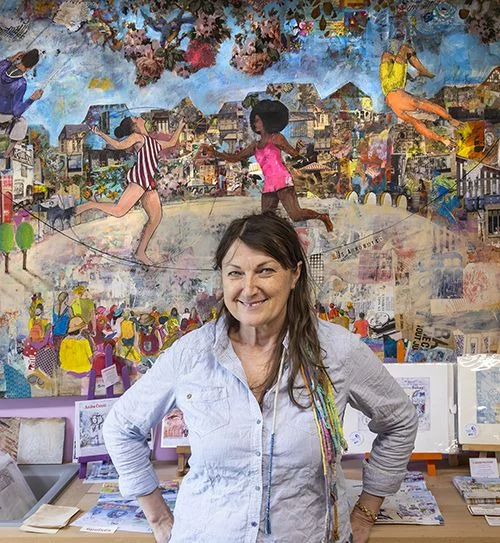 Visite commentée de l'atelier d'artiste de Marie-Laure Drillet