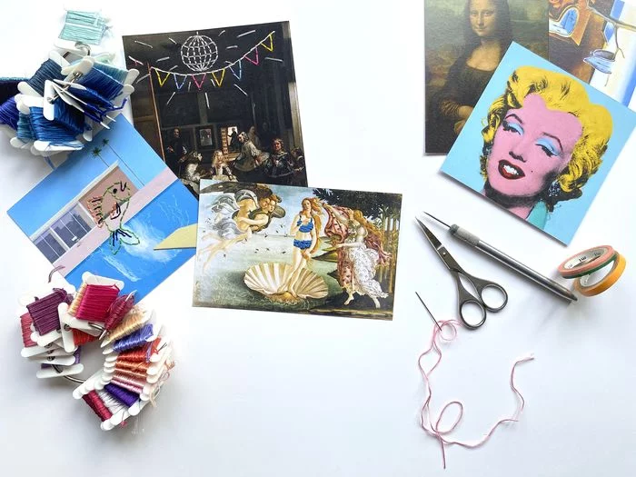 Ceci n'est pas une broderie • Atelier avec Caroline Pluijgers / Wundertüte