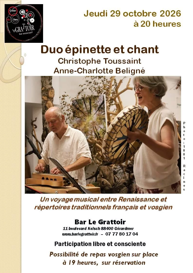 Duo épinette et chant
