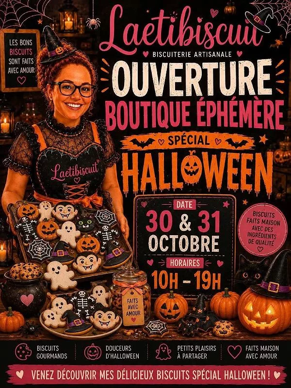 Boutique ephemère Laetibiscuit