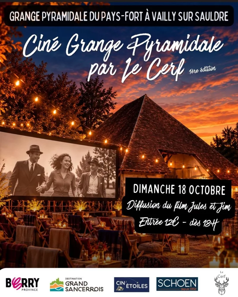 Ciné Grange Pyramidale par Le Cerf