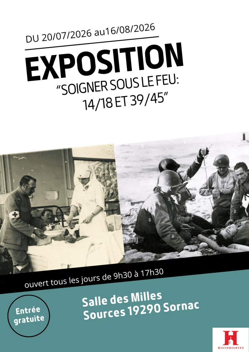 Exposition "Soigner sous le feu"