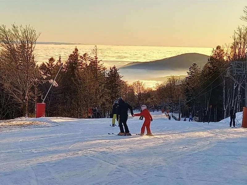 Ski ou luge au Ballon d'Alsace