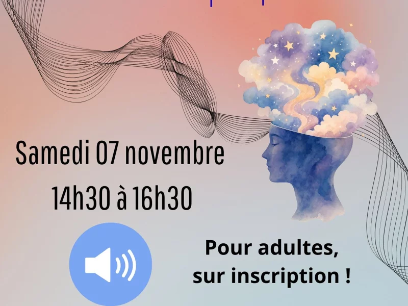 Atelier adultes : création d'une fiction sonore