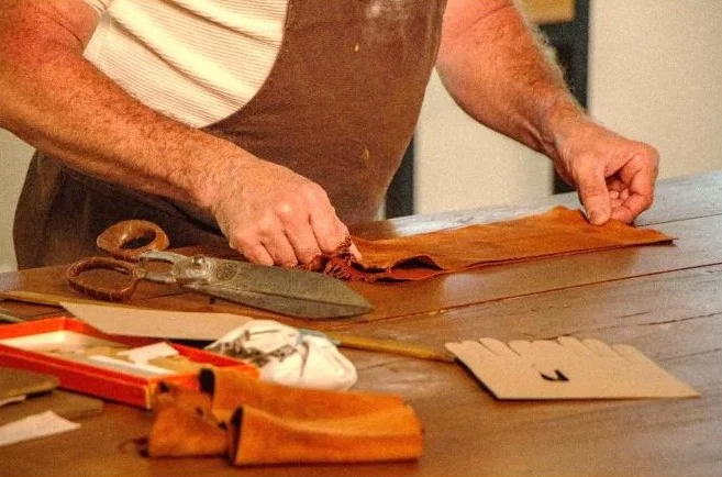 Démonstration de coupe gantière