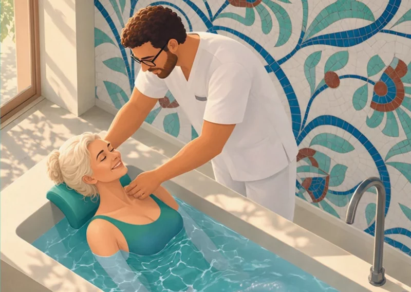 Immersion thermale à Selya Resort