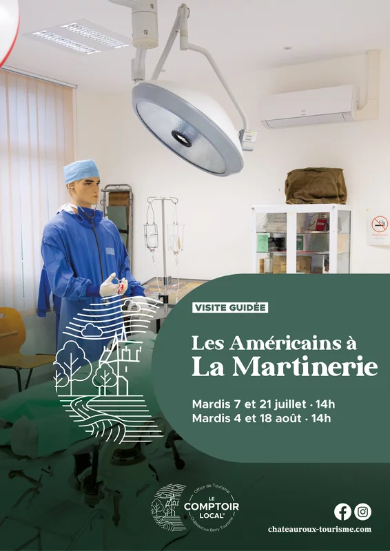 Les américains à La Martinerie