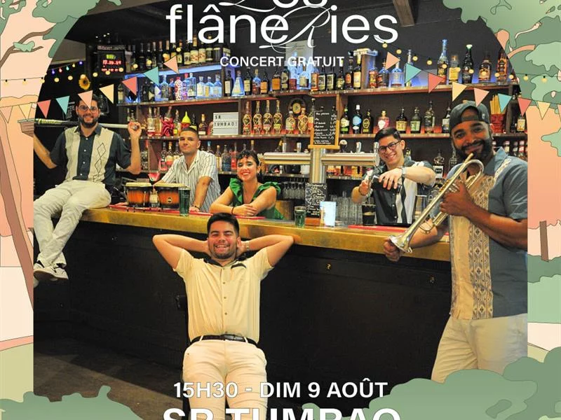Les Flâneries - Orchestre Sensation - Chanson Française