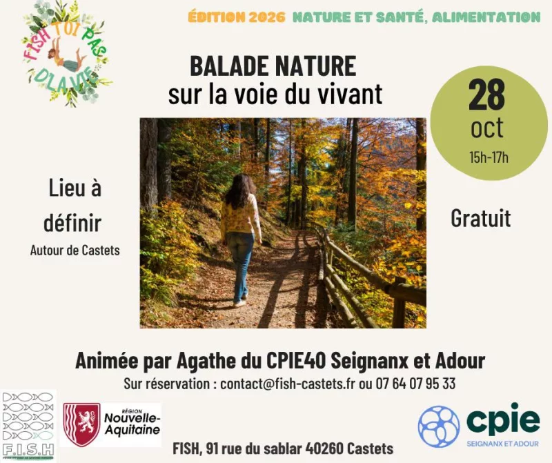 Balade nature sur la voie du vivant