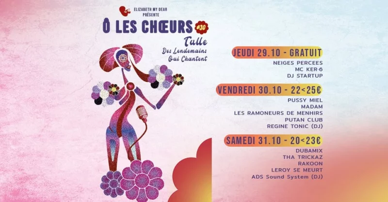 FESTIVAL Ô LES CHOEURS 2026 :Neiges Percées + Mc Ker·6 + dj Startup | Magic Hour