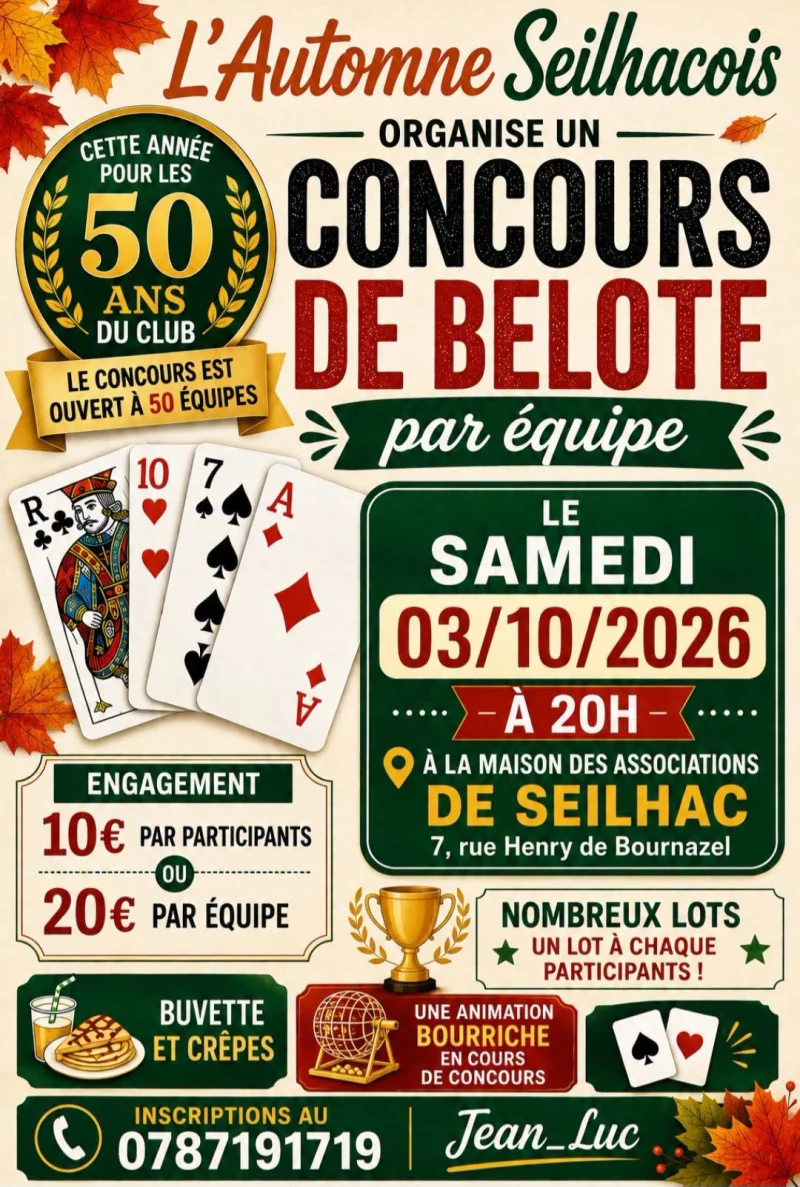 Concours de belote