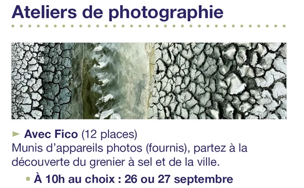 Atelier photographie avec Fico