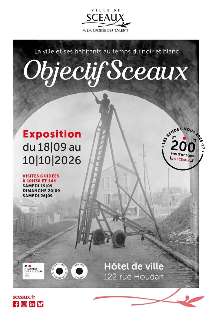 Visite guidée de l'exposition « Objectif Sceaux. La Ville et ses habitants au temps du noir et blanc »