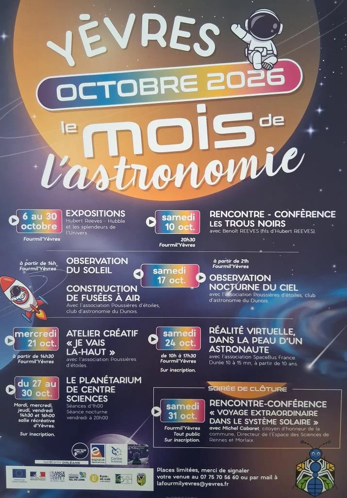Mois de l'astronomie - Planétarium de Centre Sciences