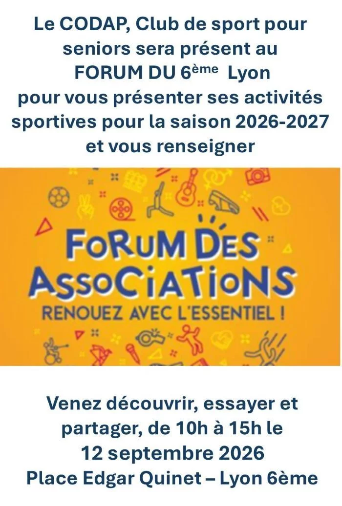 Forum des Associations de Lyon 6ème