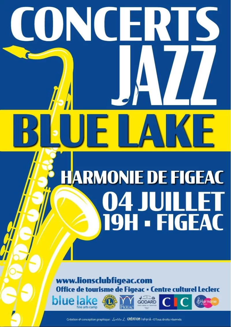 Concert Jazz Blue Lake à Figeac