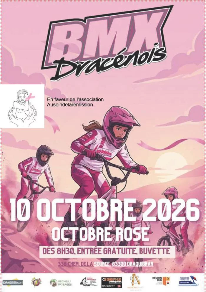 Course caritative dans le cadre d'Octobre rose