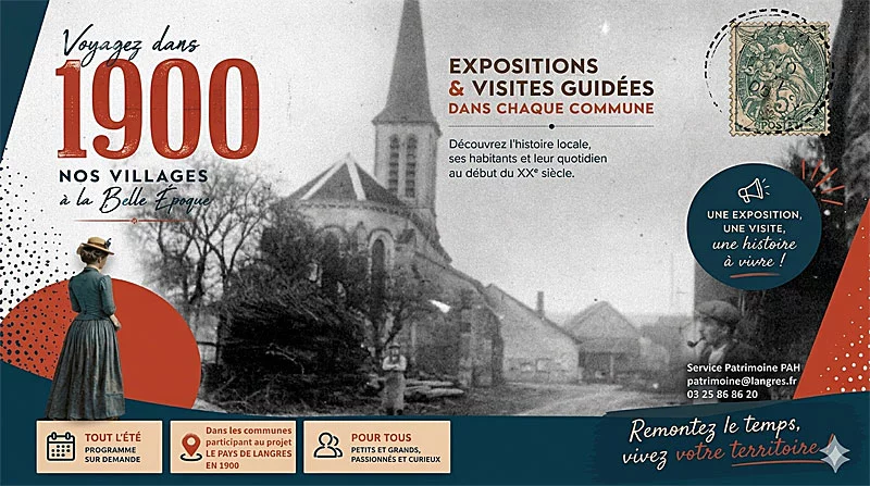 Le Pays de Langres en 1900 à Courcelles-en-Montagne