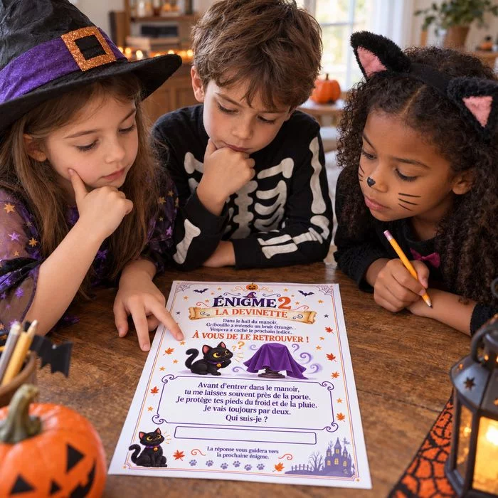 Mini chasse au trésor d'Halloween