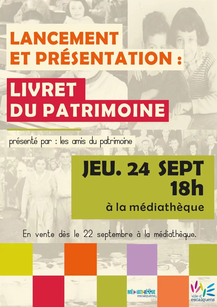 Lancement et présentation du livret patrimoine !